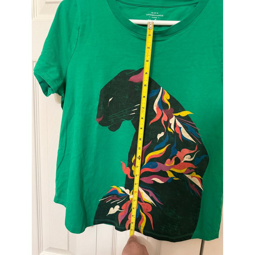 Willian Santiago Panther Graphic Tee - Anthropologie Size L - Picture 8 of 9